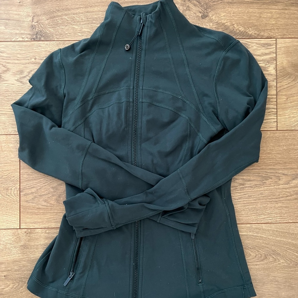 Lulu Define Jacket (Dark Teal)